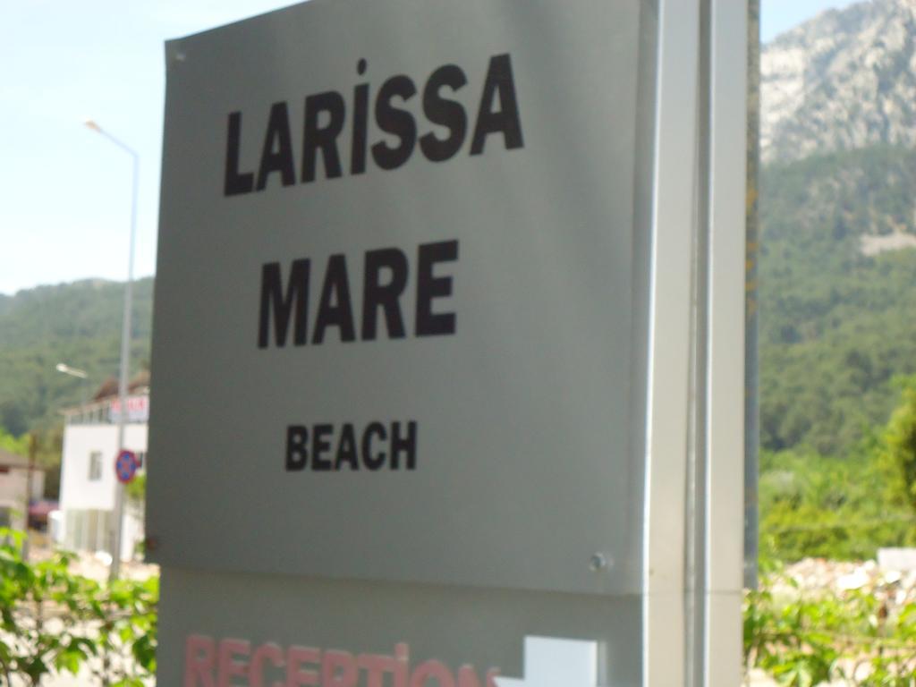 Larissa Mare Beach Beldibi  Bagian luar foto